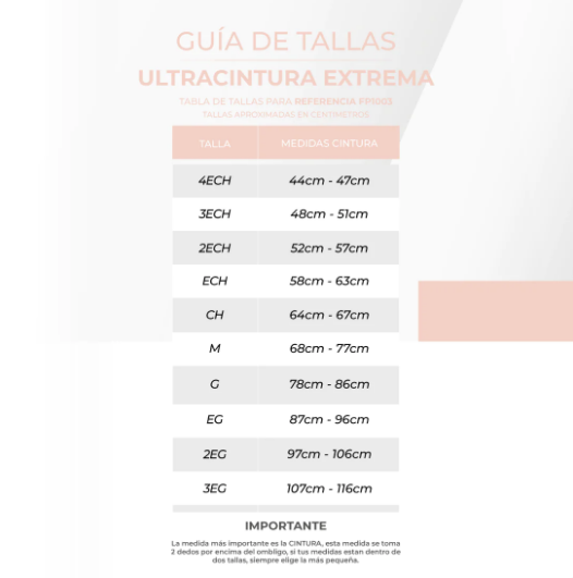 Faja Ultra Cintura Extrema, Crea Silueta Reloj De Arena