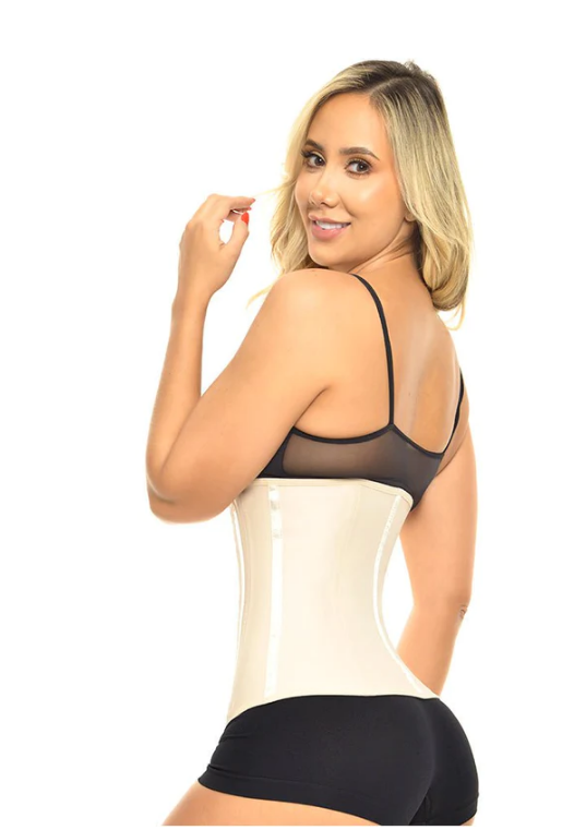 Faja cinturilla de latex forrado talle largo