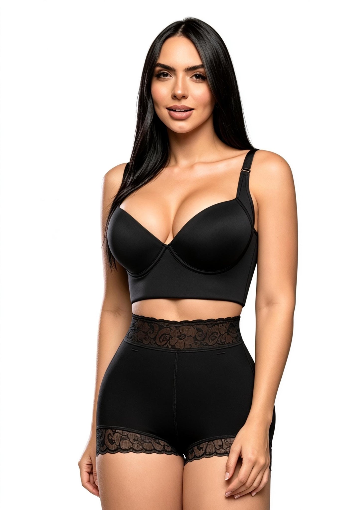 Short panty cachetero con triple realce “Rubi”