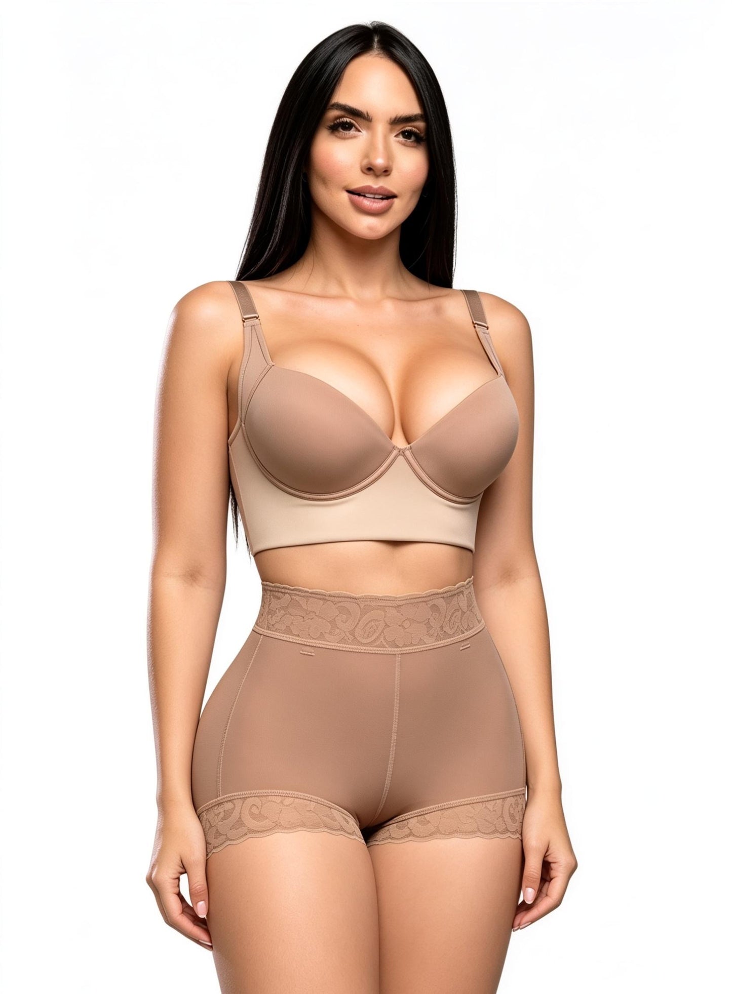 Short panty cachetero con triple realce “Rubi”