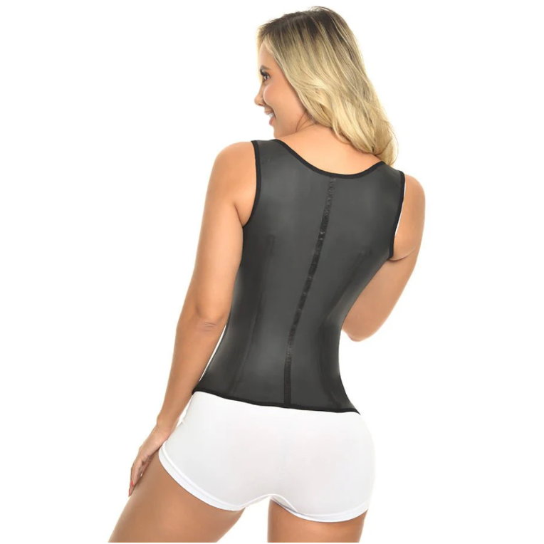 Chaleco látex talle largo F2027D